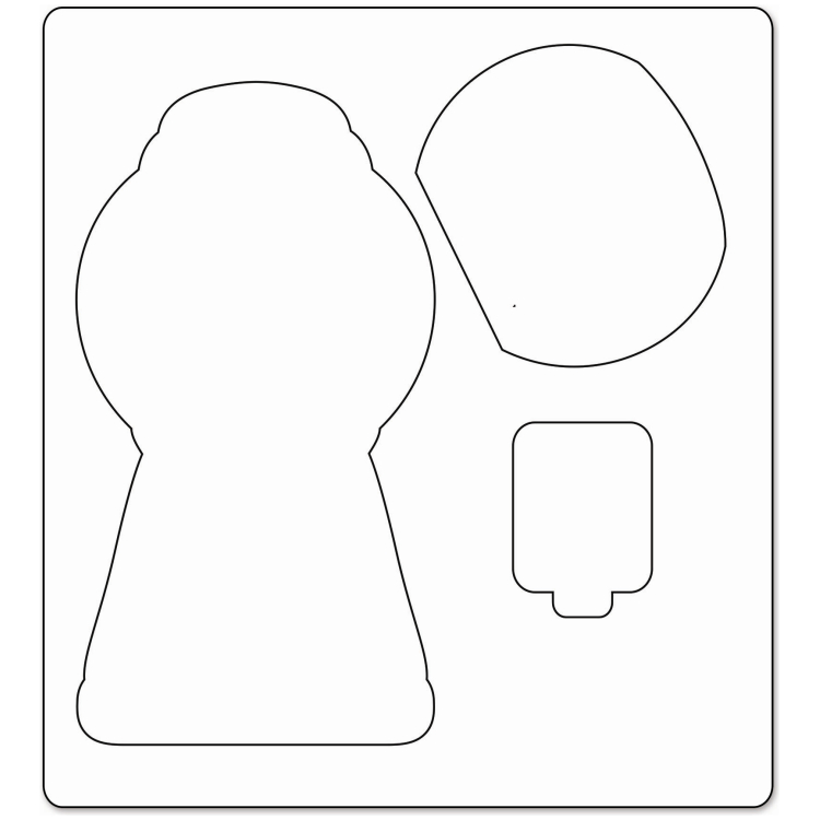SIZZIX BIGZ CUTTING DIES - GUMBALL MACHINE - Image 4