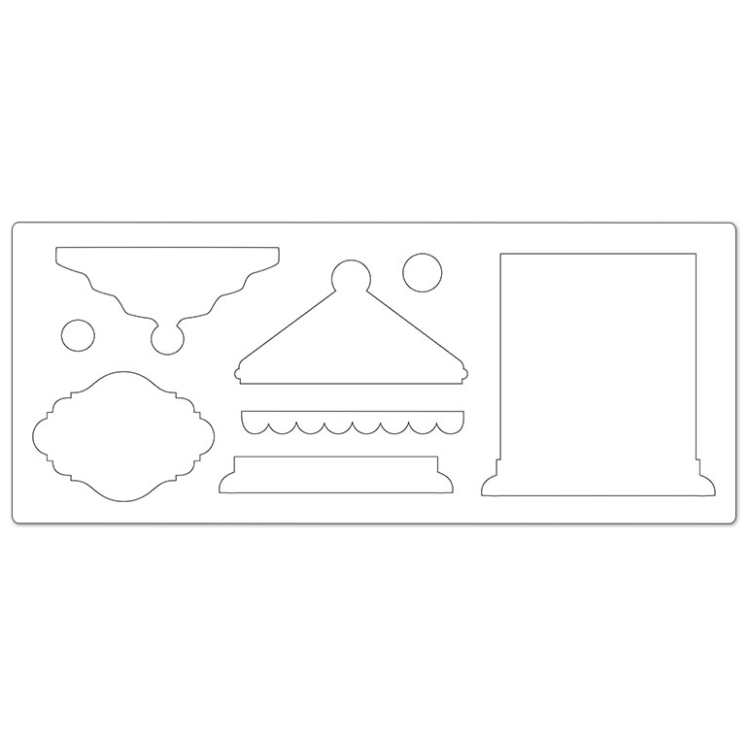 SIZZIX BIGZ XL CUT PUNCHES - KITCHEN CANISTERS - Image 2