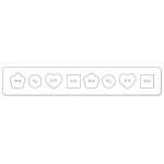 SIZZIX STRIP CUT DIES - SEW CUTE - Image 2