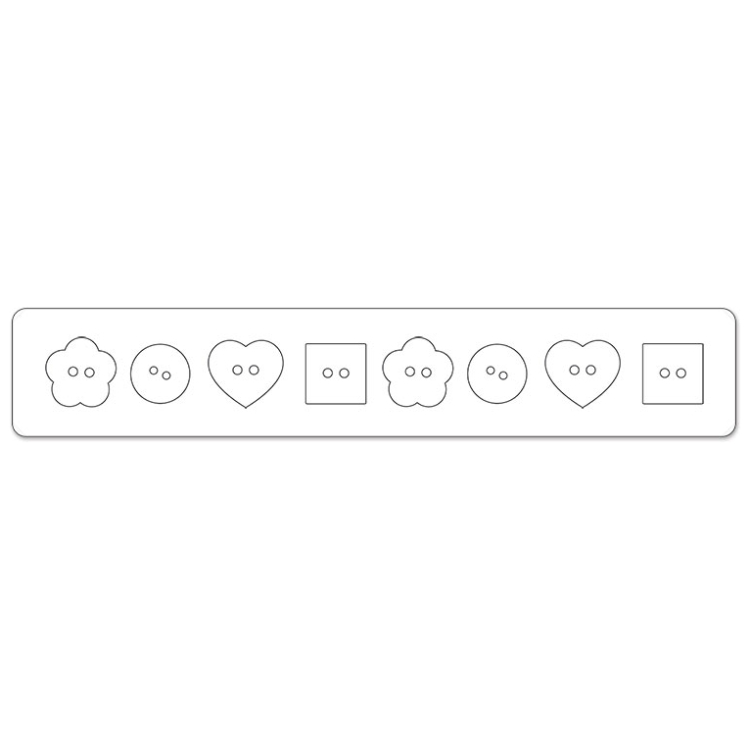 SIZZIX STRIP CUT DIES - SEW CUTE - Image 2