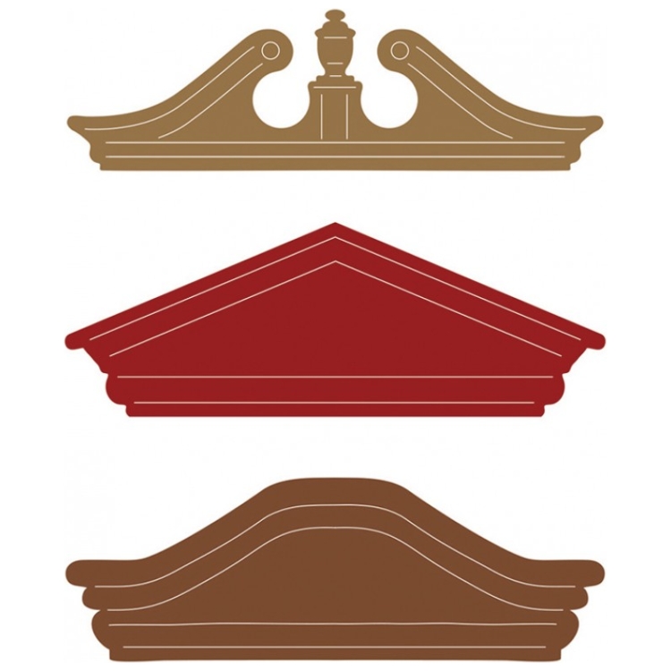 SIZZIX BIGZ CUTTING DIES - PEDIMENTS - Image 4