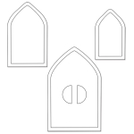 SIZZIX MAGNETIC DIE CUTTERS - SIZED ARCHES - Image 2
