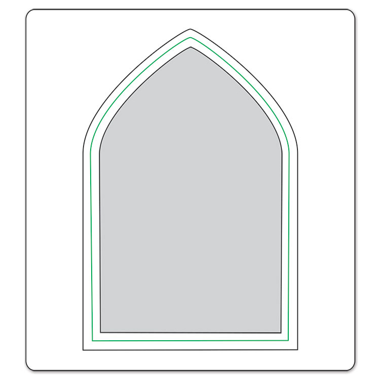 SIZZIX BIGZ CUTTING DIES - ARCH FRAME - Image 2