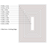 SIZZIX FRAMELITS CUT PUNCHES - RECTANGLES #2 - Image 2