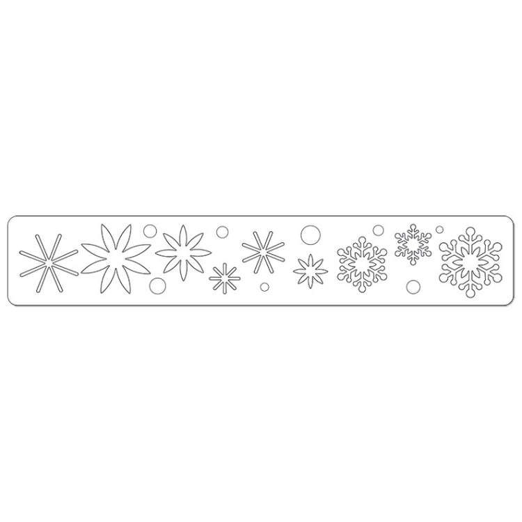 SIZZIX STRIP CUT DIES - WINTER ELEMENTS - Image 2