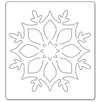 SIZZIX BIGZ CUT DIES - SNOWFLAKE ORNAMENT - Image 2