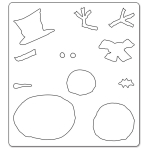 SIZZIX BIGZ CUTTING DIES - ASSEMBLY SNOWMAN - Image 2