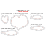 SIZZIX THINLITS CUTTING DIES - FLOWER, ANTHURIUM - Image 3