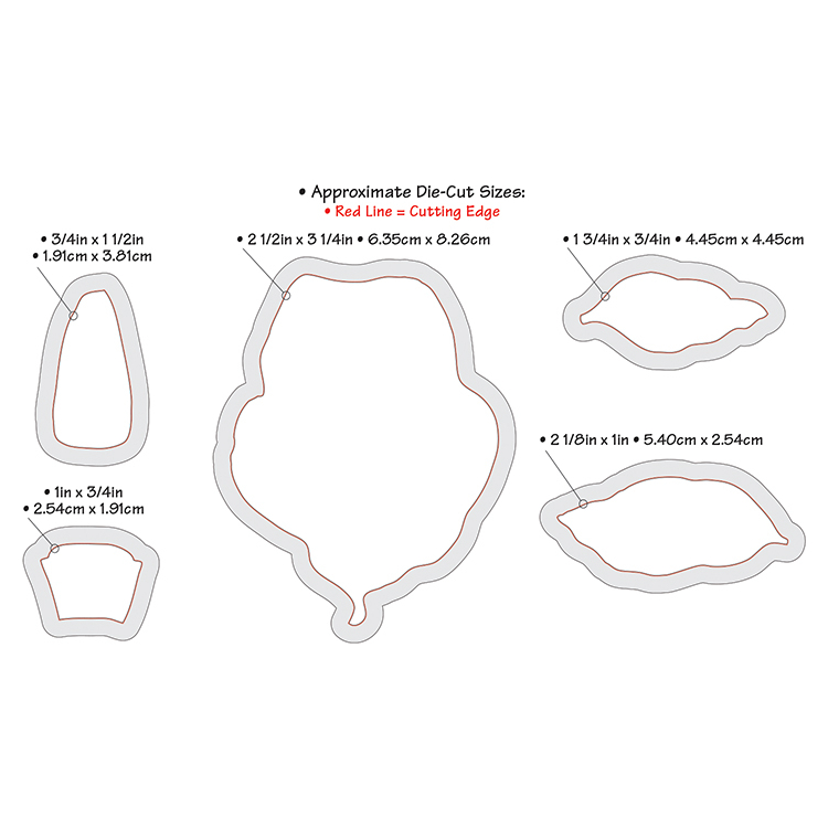 SIZZIX THINLITS CUT DIES - FLOWER, CALLA LILY - Image 3