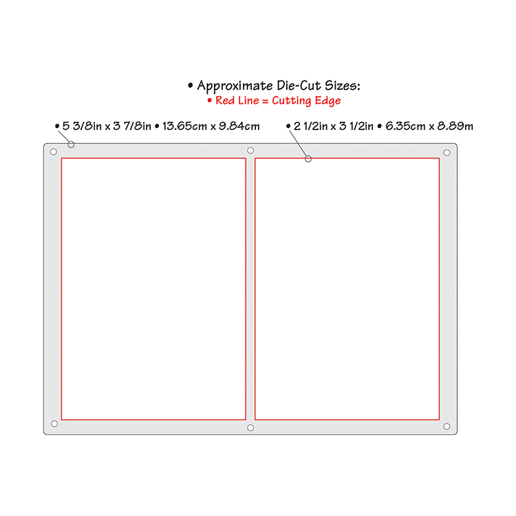 SIZZIX THINLITS CUTTING DIES - GRID WORKS - Image 2