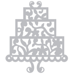 SIZZIX THINLITS CUT PUNCHES - CAKE, THREE TIER - Image 2