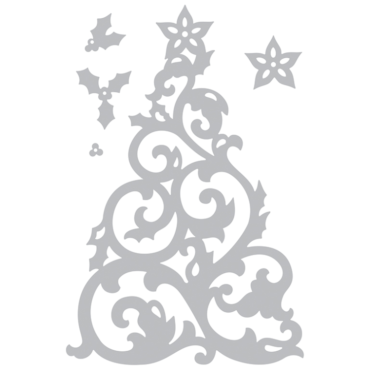SIZZIX THINLITS CUT PUNCHES - CHRISTMAS TREE - Image 2