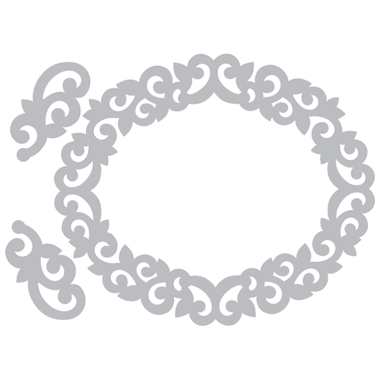 SIZZIX THINLITS CUTTING DIES - BUTTERFLY, FLOURISHES - Image 2