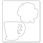 SIZZIX BIGZ CUT PUNCHES - CUP & CLOVER TAGS - Image 4