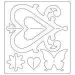 SIZZIX BIGZ CUTTING DIES - HEART PENDANT - Image 3