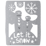 SIZZIX THINLITS CUTTING DIES - LET IT SNOW - Image 2