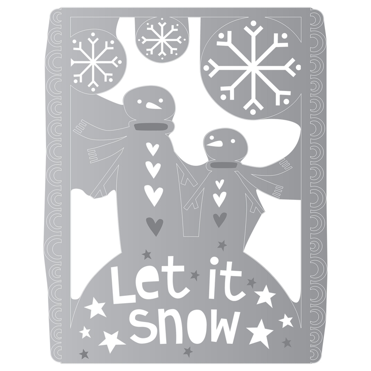 SIZZIX THINLITS CUTTING DIES - LET IT SNOW - Image 2