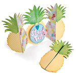 SIZZIX THINLITS CUT PUNCHES - CARD, PINEAPPLE FOLD