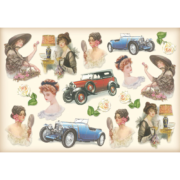 STAMPERIA DECOUPAGE RICE PAPER 48/33 - DFS122