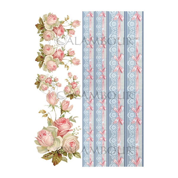 711288 CALAMBOUR DECOUPAGE PAPER 48/33 CM - DGR 288 - Image 1