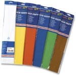FOLIA CREPE PAPER 50CM/2.5M ORANGE LIGHT - Image 2