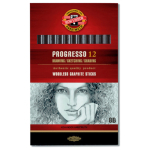 KOH-I-NOOR GRAPHITE PENCILS WITHOUT WOOD 8V