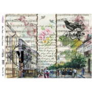 CADENCE DECOUPAGE RICE PAPER A3 - 134