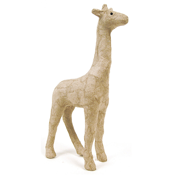 AP608O DECOPATCH 16CM PAPIER-MÂCHÉ GIRAFFE - AP608O - Image 1