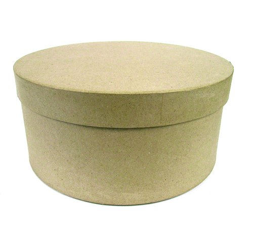 BTS907C DECOPATCH ROUND PAPIER-MÂCHÉ BOX 31 X 15 - BTS907C - Image 1