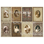 CALAMBOUR DECOUPAGE PAPER 48/33 CM - DGR 108