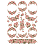CALAMBOUR DECOUPAGE PAPER 48/33 CM - DGR 240