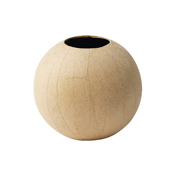 HD004O DECOPATCH ROUND PAPIER-MÂCHÉ VASE M - HD004O - Image 1