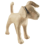 DECOPATCH PAPIER-MÂCHÉ BIG JACK RUSSELL DOG - LA008O