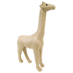 DECOPATCH GIRAFFE 28CM PAPIER-MÂCHÉ - SA102O