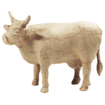 DECOPATCH PAPIER-MÂCHÉ COW - SA727O