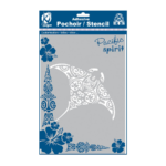 KI-SIGN MANTA 2 A4 TATTOO TEMPLATES - BSXL-009