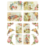 CALAMBOUR DECOUPAGE PAPER 48/33 CM - DGR 156