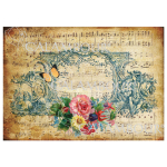 CALAMBOUR DECOUPAGE PAPER 48/33 CM - DGR 112