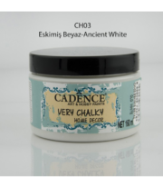 CADENCE ACRYLIC PAINT VERY CHALKY 150 ML - OLD WHITE CH-03
