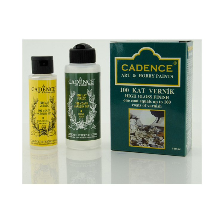 121110 CADENCE TWO-COMPONENT 100 KATA VARNISH 190 ML. - Image 1