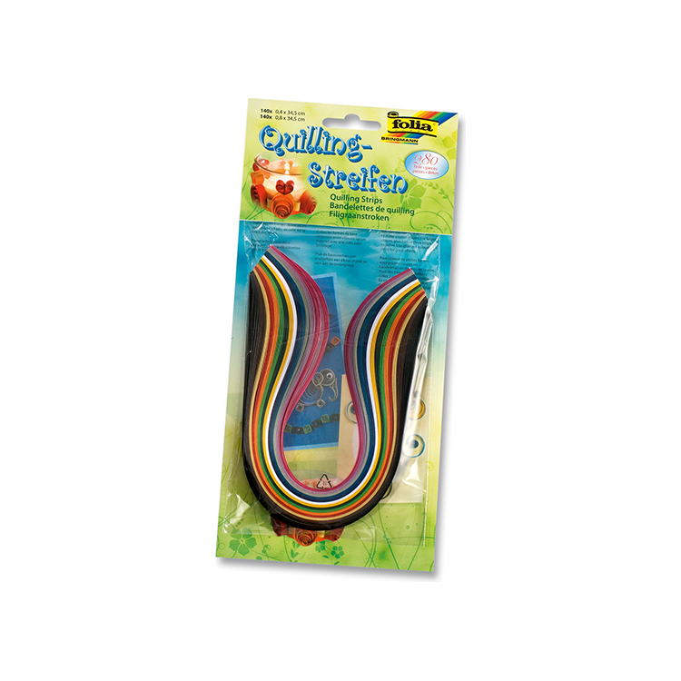 128200 FOLIA QUILLING STRIPS - Image 1