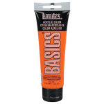 LIQUITEX ACRYLIC PAINT BASICS 118 ML-CADMIUM ORANGE 1046720