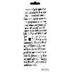 CADENCE UNIVERSAL TEMPLATE 10/25CM. - MU-03
