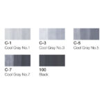 COPIC CIAO SET - 5+1 COOL GREY TONES - Image 3