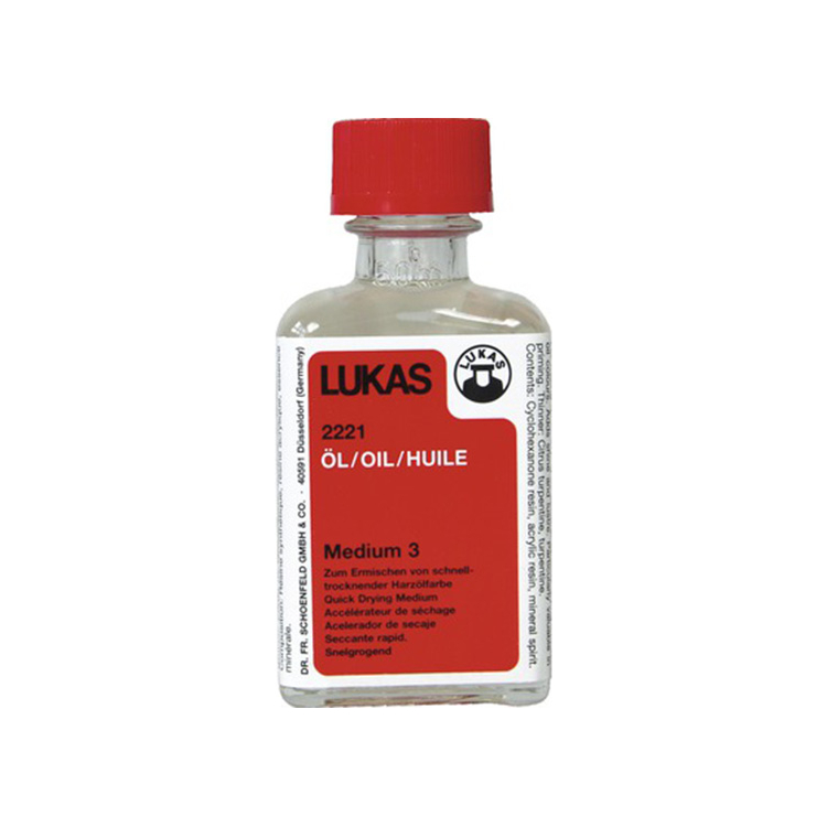 222121 LUKAS MEDIUM 3 OIL PAINTS 50 ML. - Image 1
