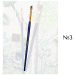 HERMITAGE BRUSH SYNTHETIC BEVEL No3