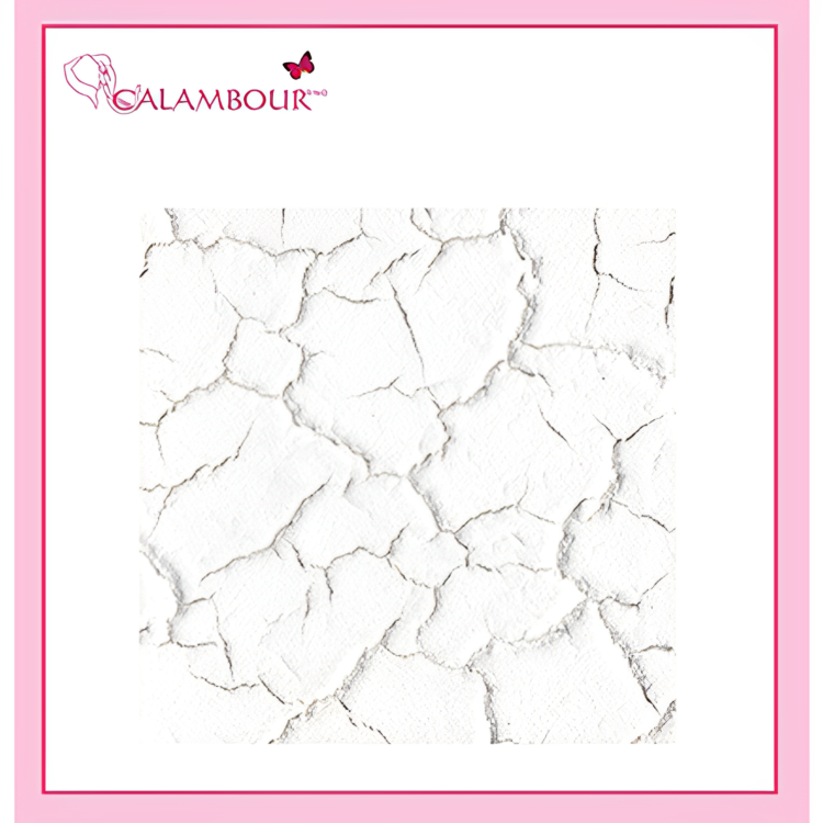 3Dk2 (1) CALAMBOUR 3D PAINT WITH CRACKING EFFECT 150 ML 3DK2 - WHITE - Image 1