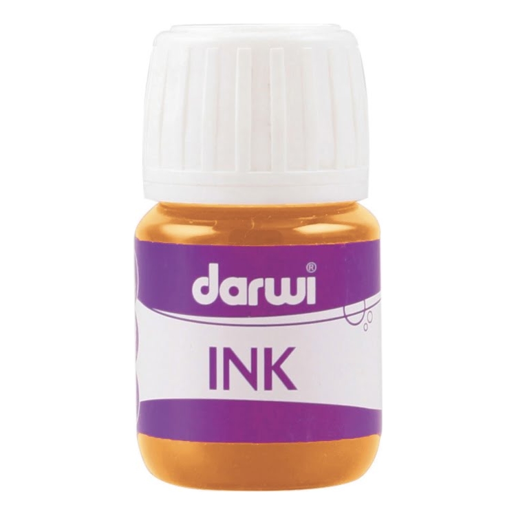 700 DARWI PERMANENT INK 30 ML. - YELLOW 700 - Image 1