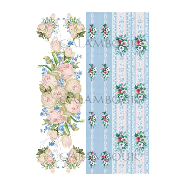 711292 CALAMBOUR DECOUPAGE PAPER 48/33 CM - DGR 292 - Image 1