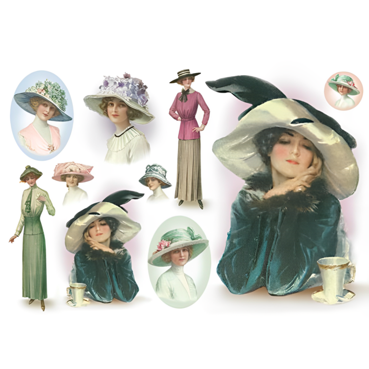 711551-107050 (1) STAMPERIA DECOUPAGE RICE PAPER 48/33 - DFS155 - Image 1